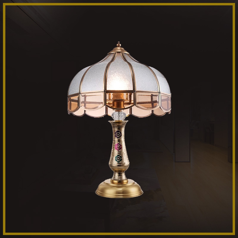 DS -167table lamp - all copper